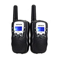 Reevis RT388 Kids Walkie Talkies, Long Range 8CH Toy Gifts, LED Flashlight, 1 Pair, Sky Blue - Audio, Birthday Communication - Dicrodelights