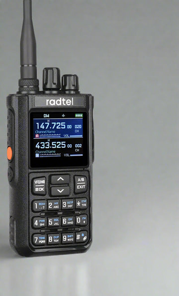 Radtel RT-900 8W Full band Ham Radio Walkie Talkie 256CH Air Band Two Way Radio Station Aviation NOAA Police Marine River PTT - Dicrodelights