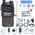 Baofeng UV18 PRO MAX GPS Walkie Talkie, 10W, Long Range, Type-C, Six-Band, Wireless Frequency, Ham Radio for Hunting - Dicrodelights