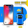 Walkie Talkies for Kids, Long Range Toys for Boys & Girls Ages 3-10, Pink & Blue, Fun Outdoor Adventure Communication, Three Channels, Durable Design Audio - Dicrodelights