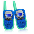 Reevis RT388 Kids Walkie Talkies, Long Range 8CH Toy Gifts, LED Flashlight, 1 Pair, Sky Blue - Audio, Birthday Communication - Dicrodelights