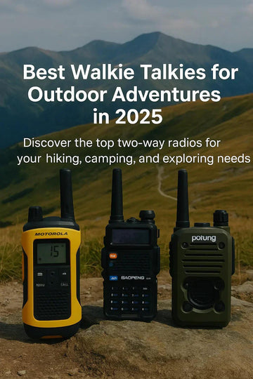 Best Walkie Talkies for Outdoor Adventures in 2025 (UK Buyer’s Guide) - Dicrodelights