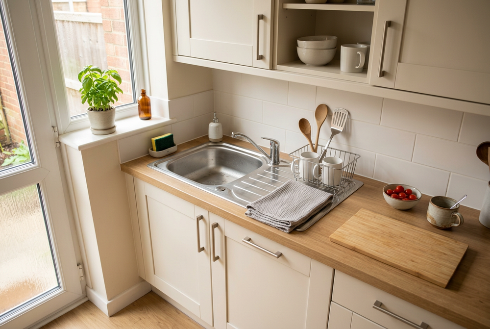 Kitchen Sink Organisation Ideas for Small Kitchens