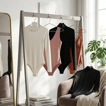 Women's fitted bodysuit with comfortable stretch fabric and flattering silhouette