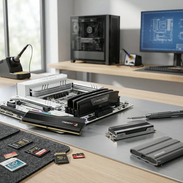 High-performance RAM and memory modules for desktop and laptop upgrades