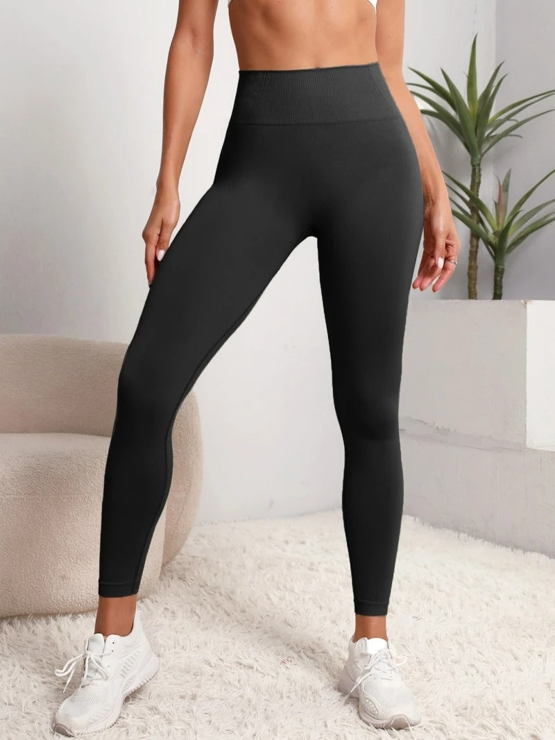 High Waist Yoga Leggings Women – Seamless Push Up Gym Pants