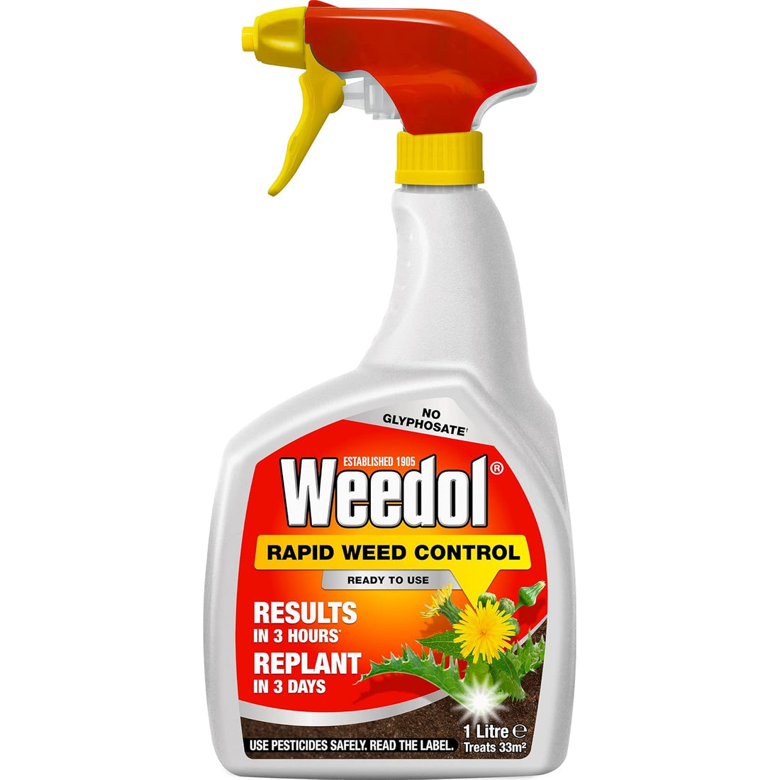 Buy Weedol Rapid Weedkiller 1L Ready-to-Use Spray