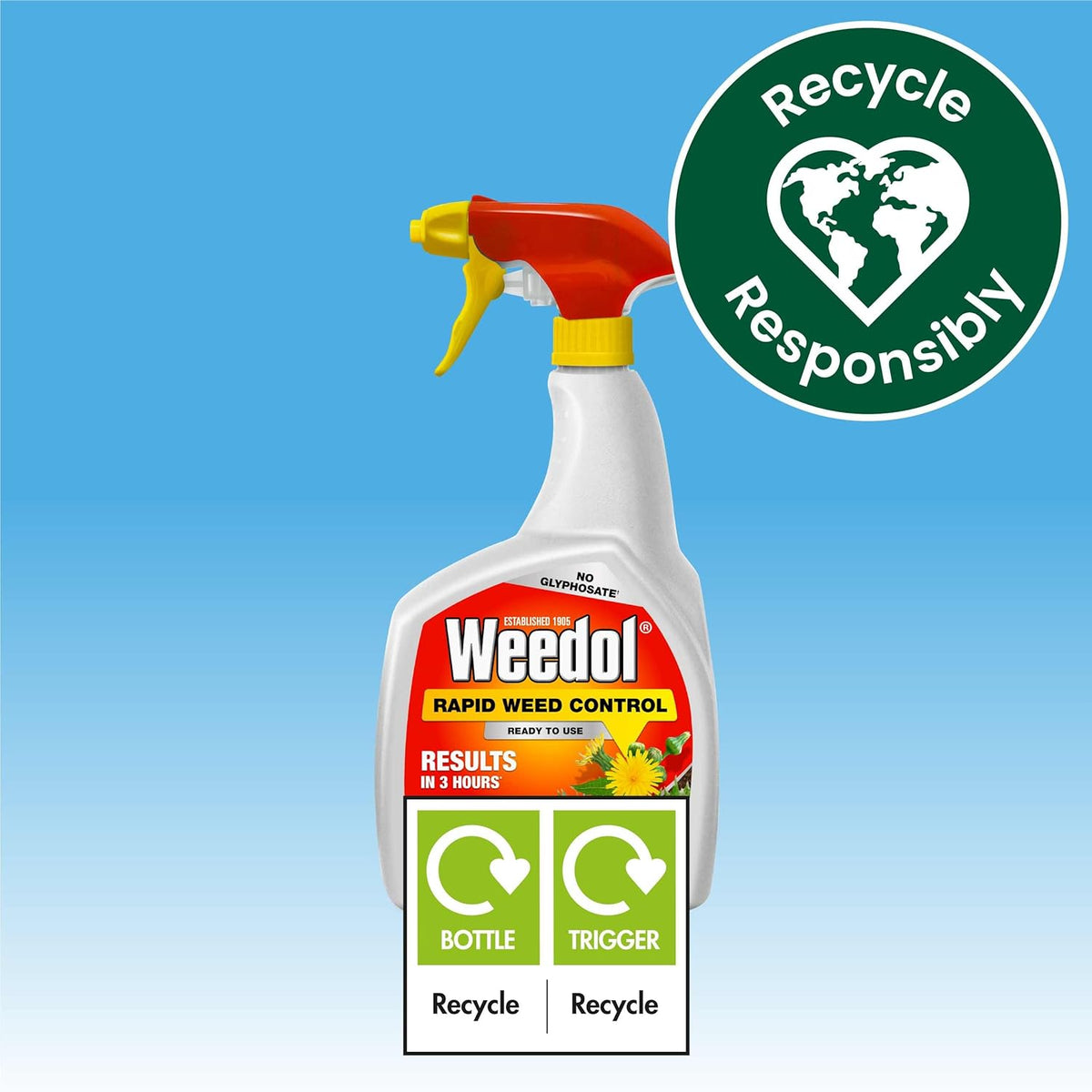 Buy Weedol Rapid Weedkiller 1L Ready-to-Use Spray