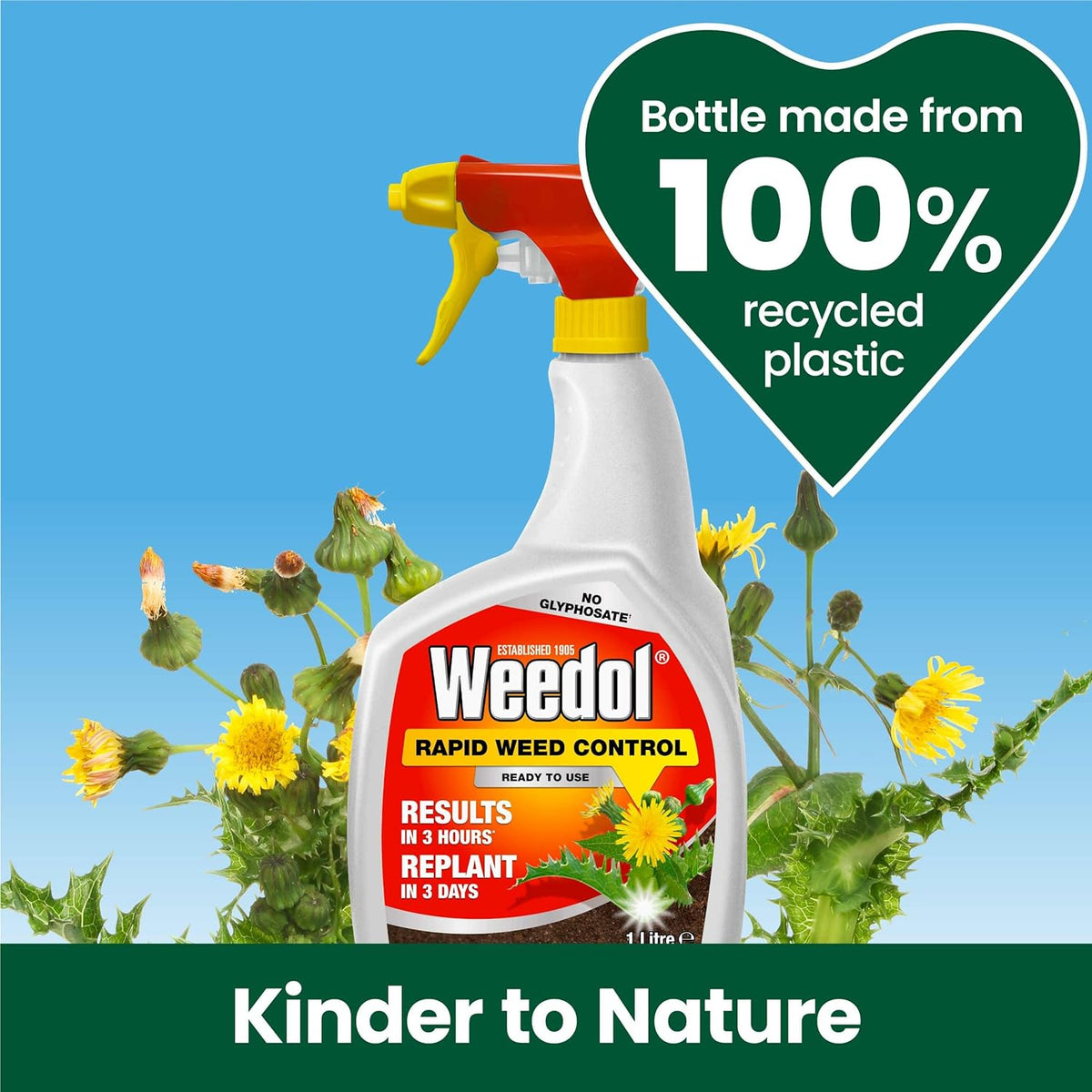 Buy Weedol Rapid Weedkiller 1L Ready-to-Use Spray