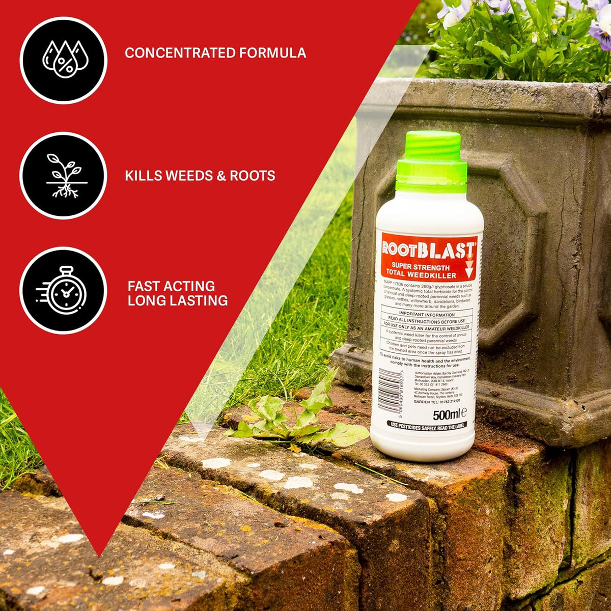 Buy Glyphosate Weed Killer Concentrate – Rootblast 500ml