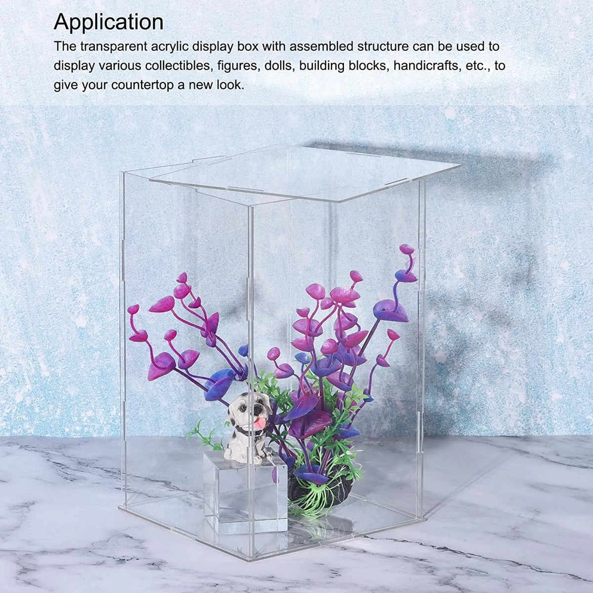 Clear Acrylic Display Box for Models and Figure Collections