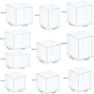 Clear Acrylic Display Box for Models and Figure Collections