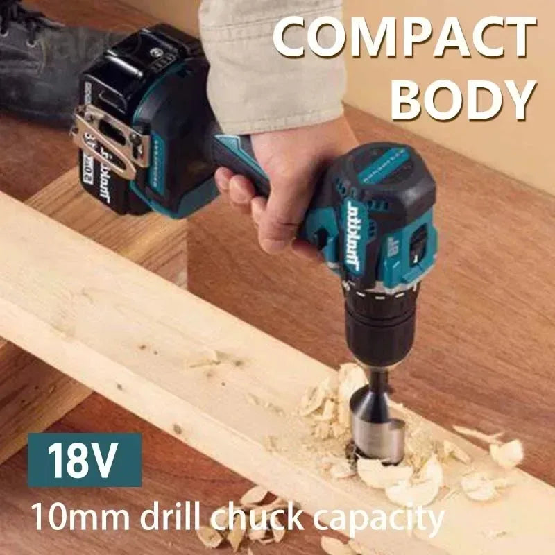 Makita 18V Brushless Screwdriver Cordless Drill Driver DDF487 Tool