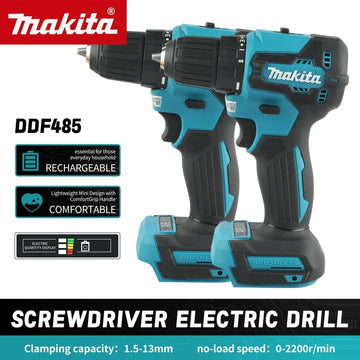 Makita DDF485 18V Cordless Drill Driver Brushless 40Nm