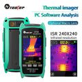 TOOLTOP ET14C 2.8inch Thermal Imager 25Hz Home Thermal imaging Camera ISR240x240 Thermography with Stand Electrical Fault Detect