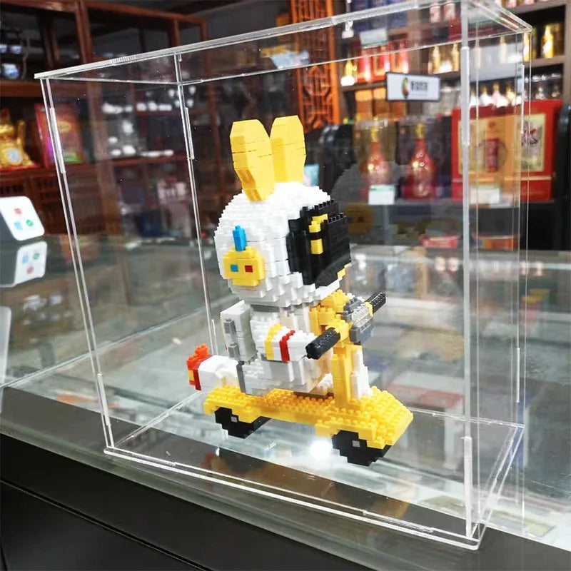 Clear Acrylic Display Box for Models and Figure Collections