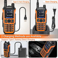 Baofeng UV-21 Pro v2 Walkie Talkie Orange - Dicrodelights