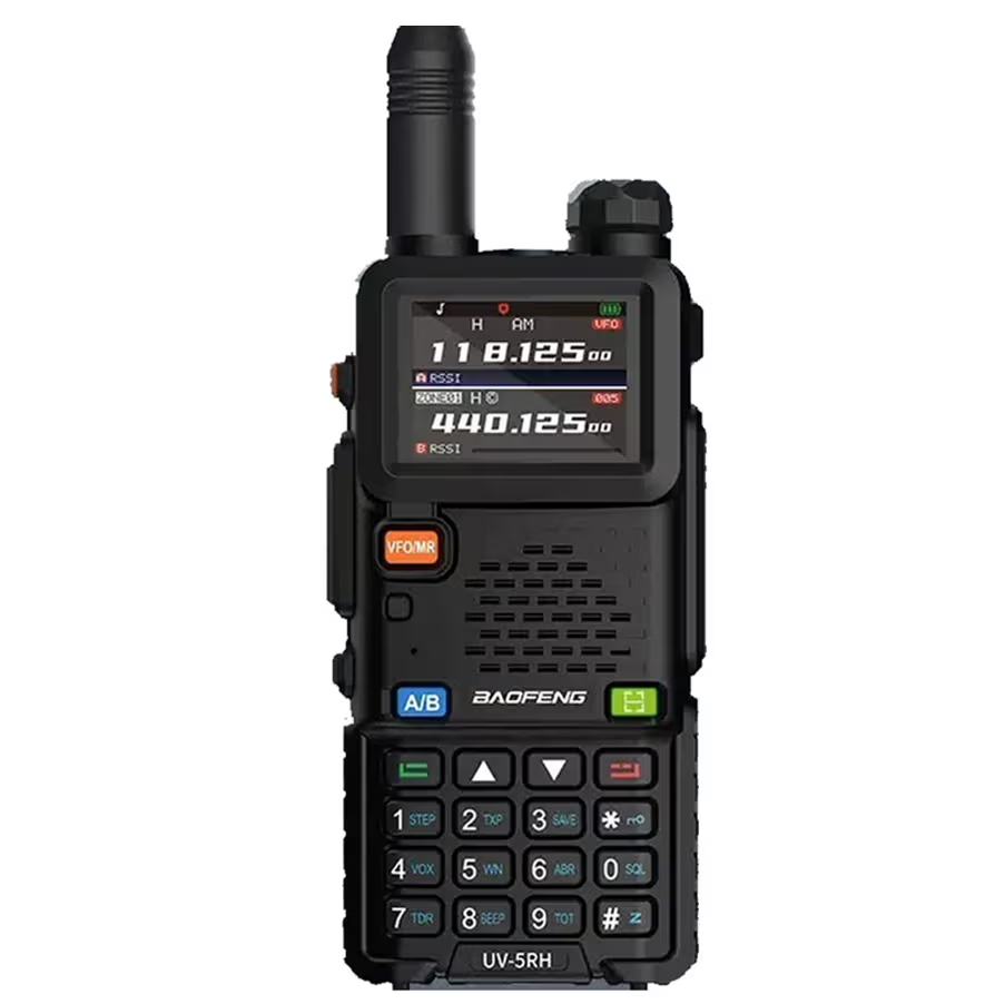 Baofeng UV-5RH PRO Walkie Talkie GPS Multi-Band AM/FM Type-C Wireless Copy Frequency