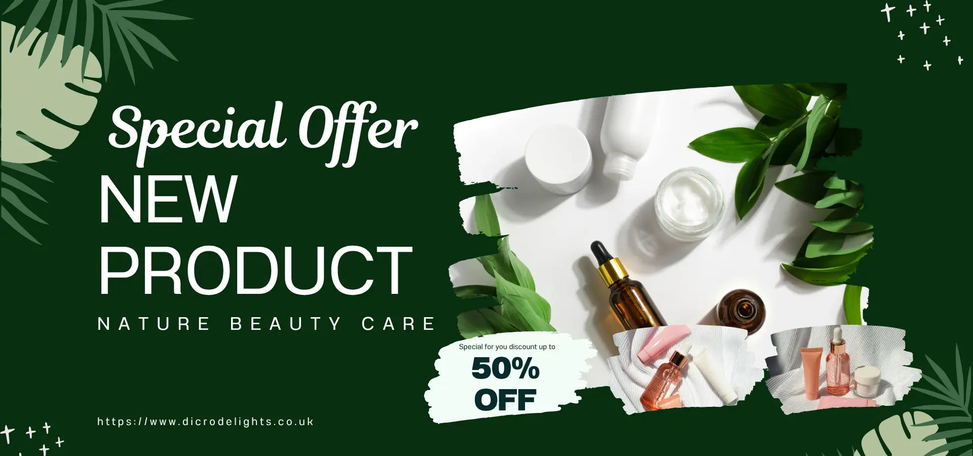 Dicrodelights web banner