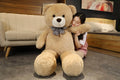 Giant 105cm Soft Teddy Bear Plush Toys White&Pink&Brown Bear Super Big Hugging Pillow Animal Cushion Children Birthday Gift