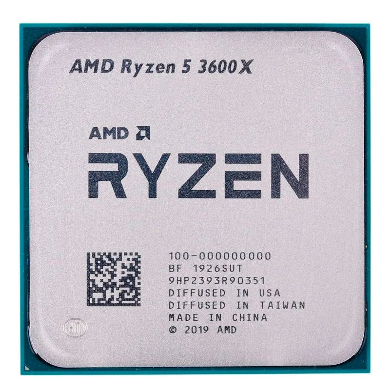 AMD Ryzen 5 R5 3600X 3.8GHz 6-Core 12-Thread CPU Processor 95W LGA AM4 Default Title