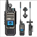 Quansheng TK11 8 Walkie Talkie with dual receiving, 10W power, NOAA support, and USB Type-C charging