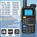 Quansheng UV-5R Plus Dual Band Walkie Talkie – Long Range UHF/VHF Two-Way Radio with NOAA Weather - Dicrodelights