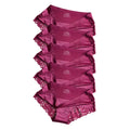 1/5/10Pcs Seamless Women Hollow Out Panties Set Underwear Comfort Lace Briefs Low Rise Female Sport Panty Soft Lady Lingerie purple-5pcs As shown