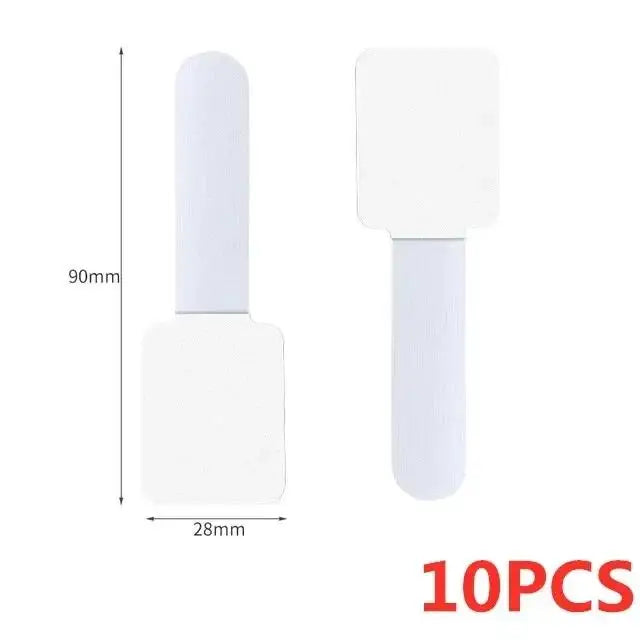 Self Adhesive Nylon Cable Ties for Desk Wire Management 10PCS White