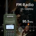 Baofeng Walkie Talkie P15UV Air Band FM/AM Long Range Wireless Copy Frequency NOAA Multi-Bands Two Way Radio Type-C Ham Radios - Dicrodelights