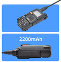 Quansheng UV-5R Plus Dual Band Walkie Talkie – Long Range VHF/UHF Two-Way Radio with NOAA & FM - Dicrodelights