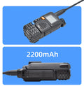 Quansheng UV-5R Plus Dual Band Walkie Talkie – Long Range UHF/VHF Two-Way Radio with NOAA Weather - Dicrodelights