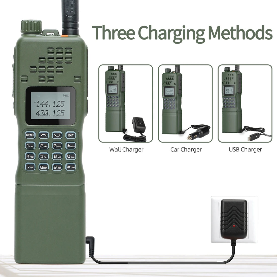 Baofeng AR 152 Tactical Ham Radio – Long Range, High Power Walkie Talkie (10km Range) - Dicrodelights