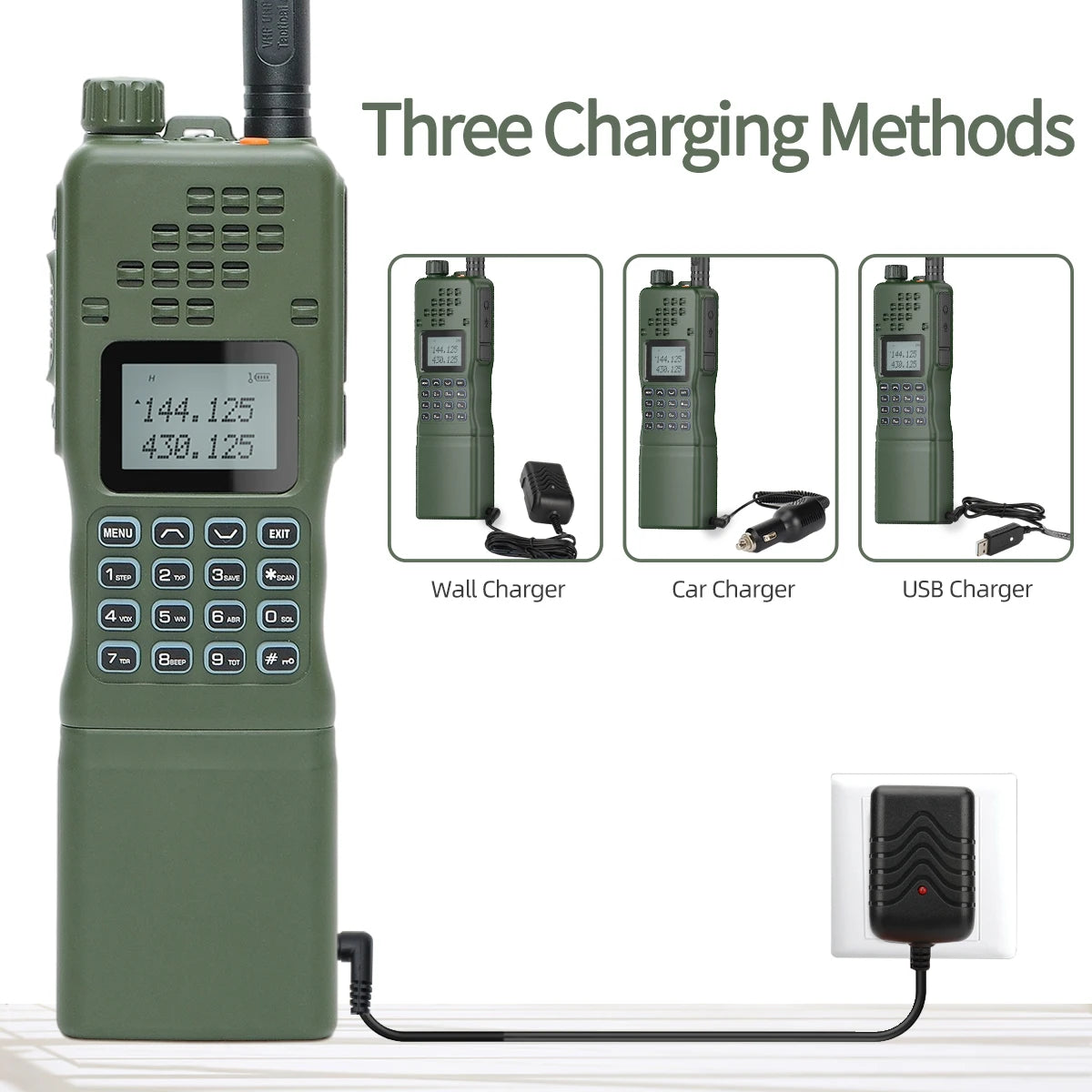 Baofeng AR 152 Tactical Ham Radio – Long Range, High Power Walkie Talkie (10km Range) - Dicrodelights