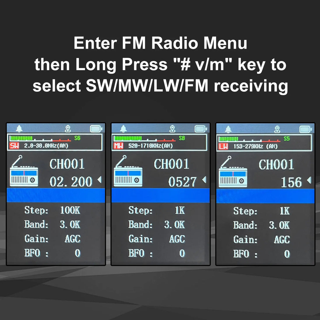 HIROYASU HW-UV938 HF Walkie Talkie SW MW LW 18-620MHz 840-1000MHz Air Band Full Band Cross-Band Repeater Scrambler NoAA AM/FM Rx