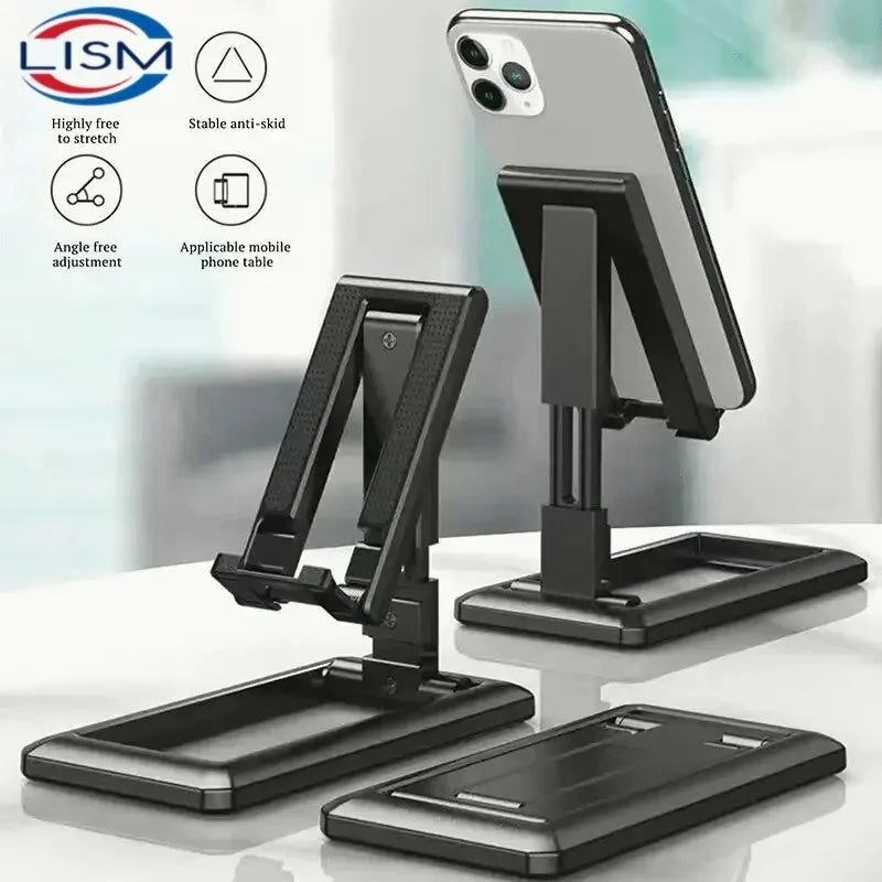 Adjustable Folding Desk Phone Stand for Hands Free Viewing