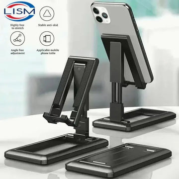 Adjustable Folding Desk Phone Stand for Hands Free Viewing