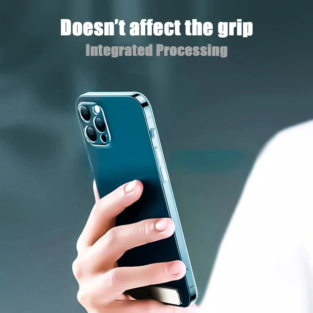 Folding Metal Phone Kickstand for Hands Free Desk Viewing