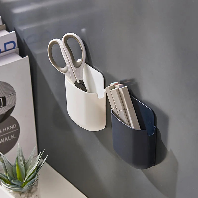 Bedside Wall Phone Holder for Charging and Remote Storage