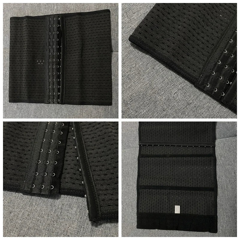 Women and Men XS~6XL Slimming Body Shaper Waist Trainer Belt Corset Abdomen Belly Tummy Control Fitness Compression Shapewear