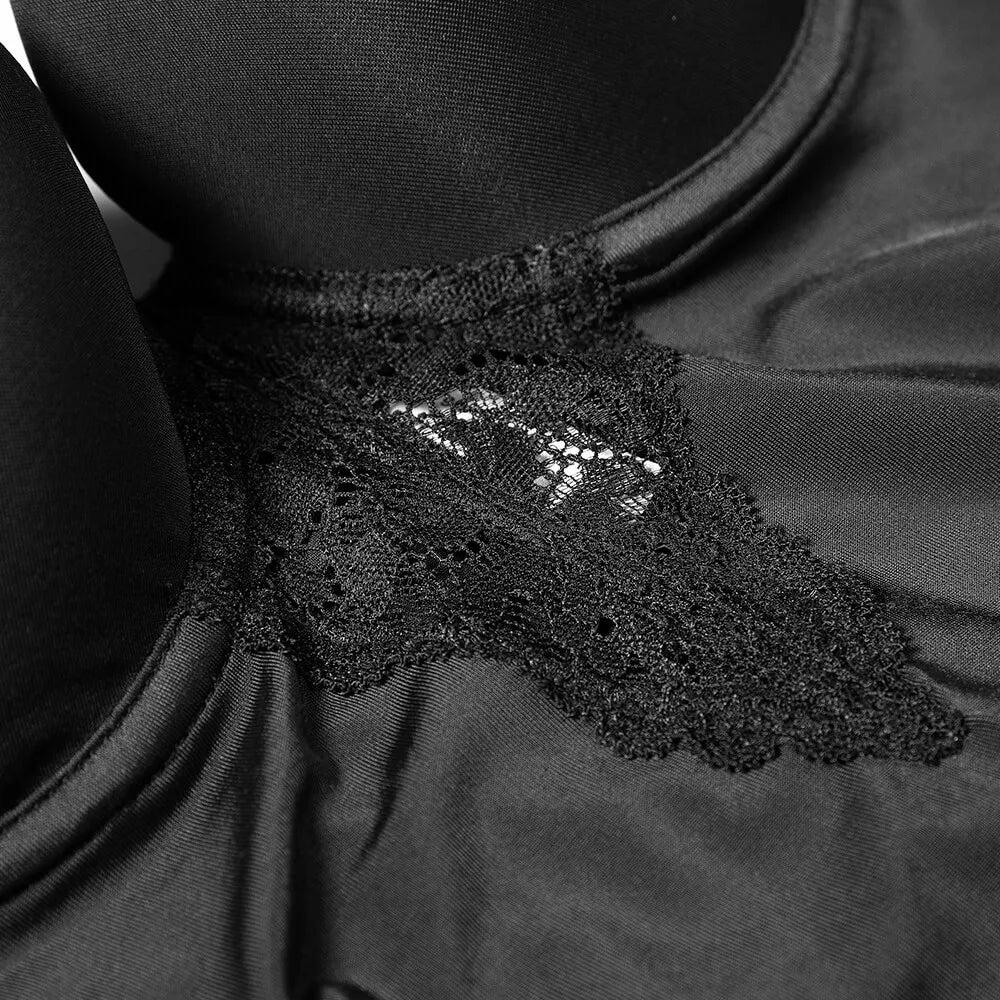 Fajas Colombianas Underwear Body Shapers Women Shapewear Bodysuit Sexy Lace Open Crotch Lingerie V-collar with Bras