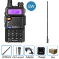 Baofeng UV-5R Walkie Talkie 8W Dual Band VHF/UHF Two-Way Radio, Long Range, FM Radio - Dicrodelights