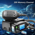 TYT Walkie Talkie TH-8600 IP67 Waterproof Car Transceiver 2m 70cm Dual Band Amateur Mini Mobile Radio 25Watt 200 Memory Channels