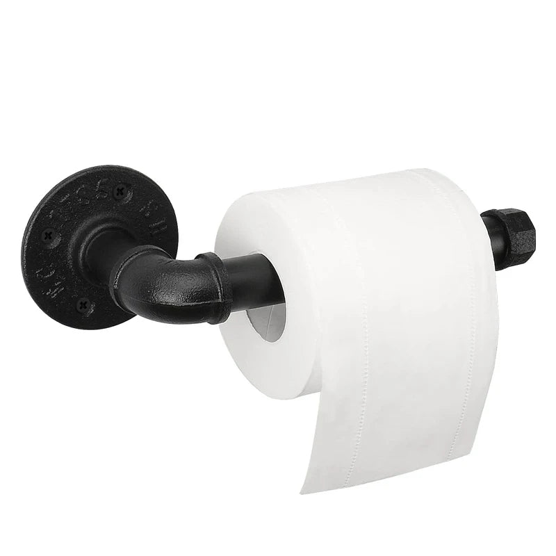 Kitchen Paper Towel Holder Adhesive Tissue Hanger Toilet Roll Paper Dispenser Cabinet Storage Napkin Rack Bathroom Accessories Paper Holder 06