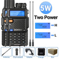 2PC Baofeng UV-5R Walkie Talkie Dual Band Long Range Ham Radio - Dicrodelights