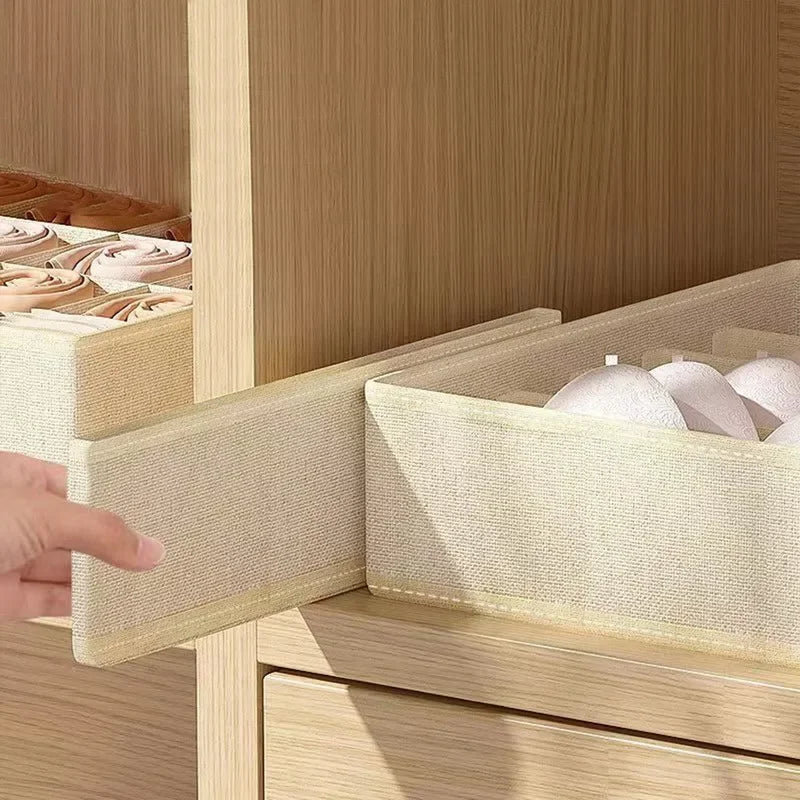 Fabric Bra Drawer Organiser for Sports Bras Socks and Underwear