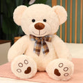 35/50/60CM Cute Classic Teddy Bear Plush Toys Kawaii Bow Tie Bear Plushie Pillow Stuffed Soft Dolls for Kids Girls Lover Gifts