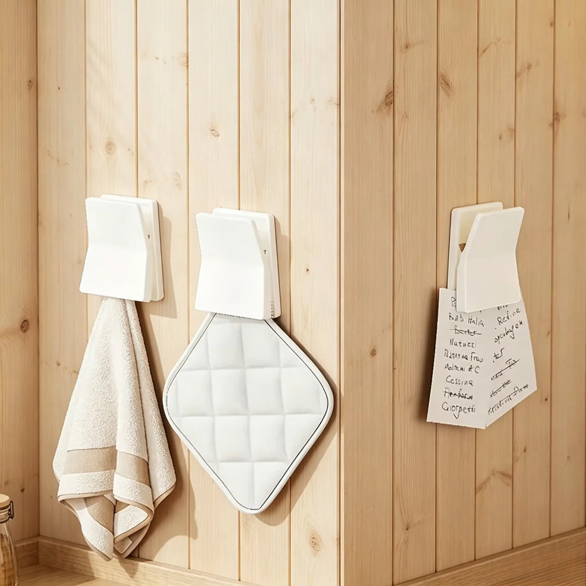  Kitchen Rubber Glove Holder Towel Clips Dishwashing Gloves Hook Dish Cloth Holder Wall Mount Storage Rack Hanger Accessories