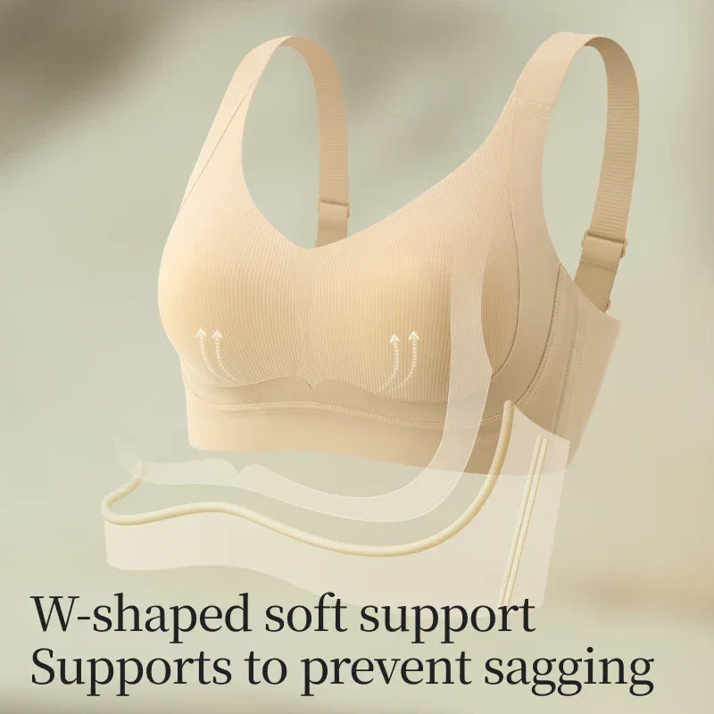Wireless Bra for Women Plus Size – Seamless Support Bralette