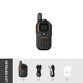 Mini walkie talkie Small and light 400-480MHz 16 channel headset Optional for restaurants, hotels and other service industries 1PCS standard